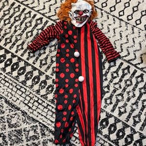 Clown kids custome